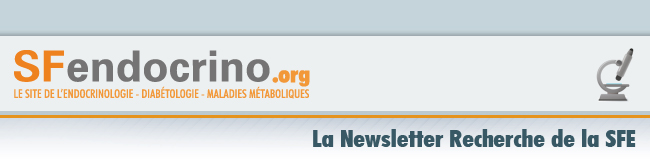 SFE - La Newsletter Recherche de la SFE