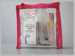 Kit pour l'injection d'hydrocortisone