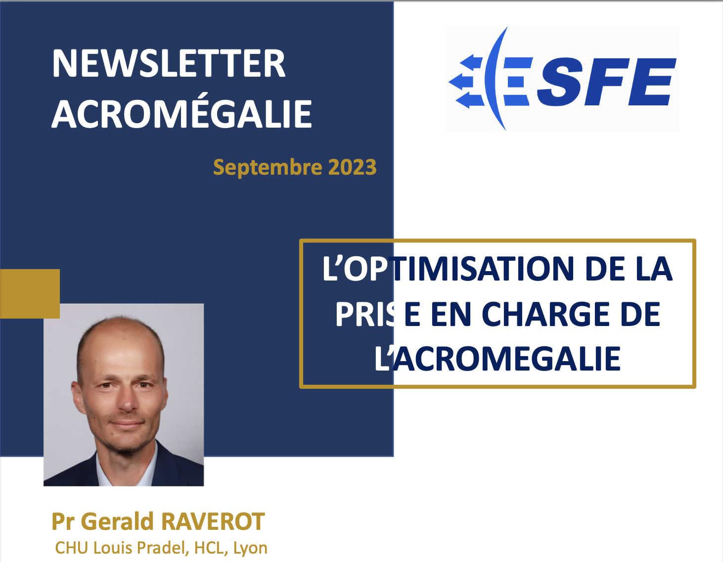 Newsletter Acromégalie - Septembre 2023